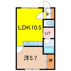 マンションマーガレットの物件間取画像